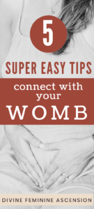 connect with your womb