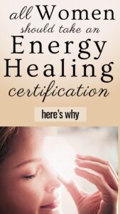 energy healing certificate